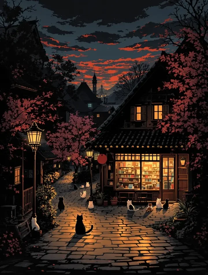 猫町物语海报